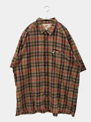quechua/シャツ/ブラウス/トップス/ブラウン/XXL