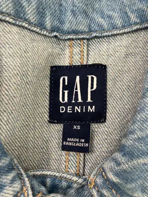 GAP DENIM/デニムジャケット/ジャケット/アウター/ブルー/XS