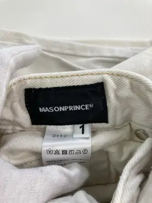 MASONPRINCE/デニムパンツ/パンツ/アイボリー/1
