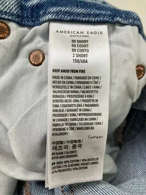 AMERICAN EAGLE/アメリカンイーグル/デニムパンツ/パンツ/ブルー/2 SHORT