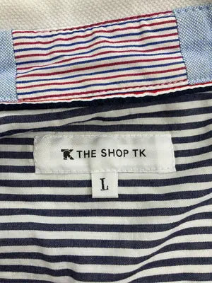 THE SHOP TK/ザショップティーケー/ポロシャツ/トップス/ホワイト/L