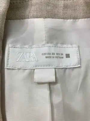 ZARA/ザラ/テーラードジャケット/ジャケット/アウター/ベージュ/EUR XS