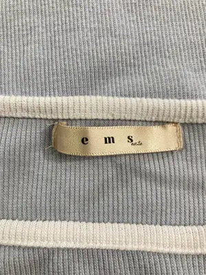 ems/エムズエキサイト/Tシャツ/カットソー/トップス/グレー/F