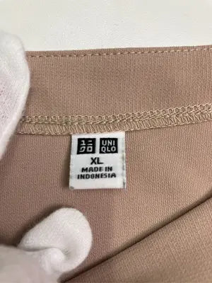 UNIQLO/ユニクロ/Tシャツ/カットソー/トップス/ベージュ/XL
