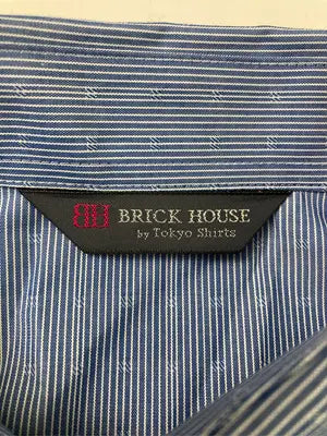 BRICK HOUSE/ブリックハウス/ビジネスシャツ/トップス/ブルー/LL