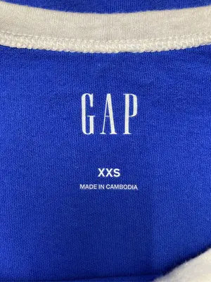 GAP/ギャップ/Tシャツ/カットソー/トップス/ブルー/XXS