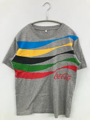 Coca Cola/コカコーラ/Tシャツ/カットソー/トップス/グレー/L