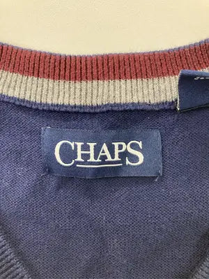 CHAPS/チャップス/ベスト/トップス/ネイビー/L