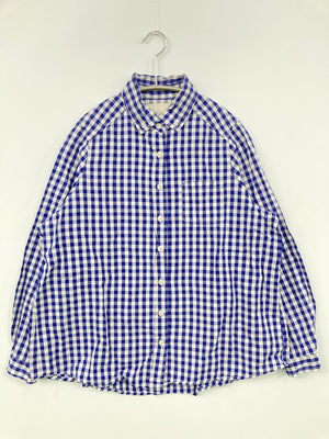 OMEKASI/シャツ/ブラウス/トップス/ブルー