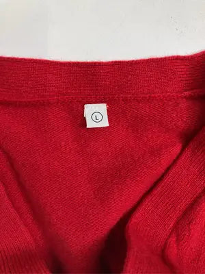 UNIQLO/ユニクロ/カーディガン/ボレロ/トップス/レッド/L