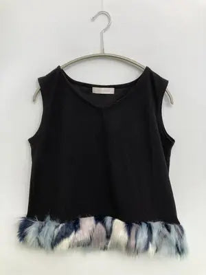 CECIL McBEE/セシルマクビー/タンクトップ/トップス/ブラック/M