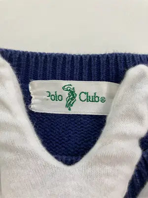 Polo Club/ポロクラブ/ニット/セーター/トップス/ネイビー