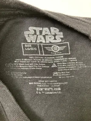 STARWARS/スターウォーズ/Tシャツ/カットソー/トップス/ブラック/L