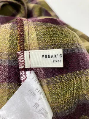FREAK'S STORE/フリークスストア/シャツワンピース/ワンピース/ドレス/イエロー/F