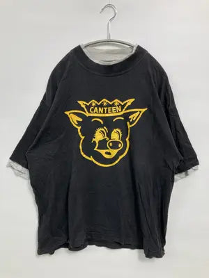 ANDLO/Tシャツ/カットソー/トップス/ブラック/L
