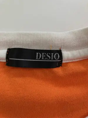DESIO/Tシャツ/カットソー/トップス/オレンジ/L