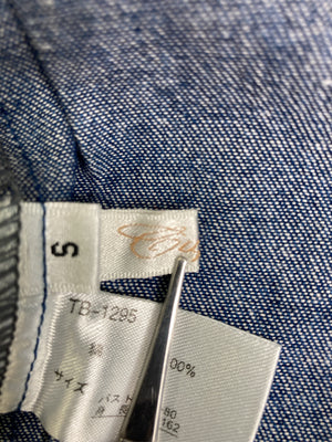 シャツ/ブラウス/トップス/ブルー/S