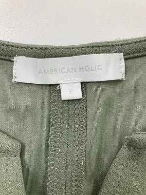 AMERICAN HOLIC/アメリカンホリック/Tシャツ/カットソー/トップス/ライトグリーン/F
