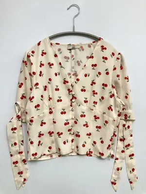 Lissi Boutique/Tシャツ/カットソー/トップス/アイボリー/F