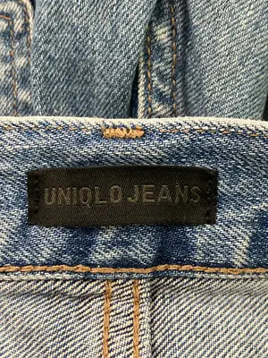 UNIQLO/ユニクロ/デニムパンツ/パンツ/ブルー/22(56cm)