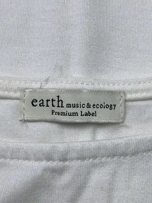 earth music&ecology/アースミュージックアンドエコロジー/Tシャツ/カットソー/トップス/ホワイト/F