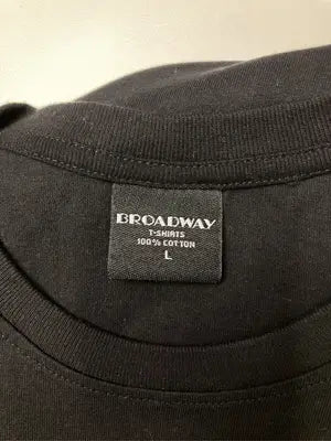 BROADWAY/ブロードウェイ/Tシャツ/カットソー/トップス/ブラック/L