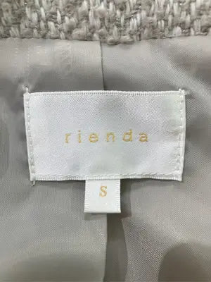 rienda/リエンダ/ステンカラーコート/ジャケット/アウター/ベージュ/S