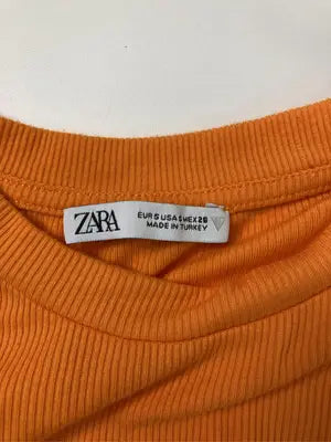 ZARA/ザラ/Tシャツ/カットソー/トップス/オレンジ/EUR S/USA S/MEX 26