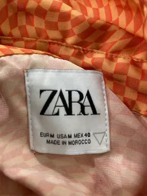 ZARA/ザラ/シャツ/ブラウス/トップス/オレンジ/EUR M