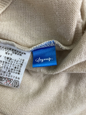 Syrup/カーディガン/ボレロ/トップス/ベージュ/LL