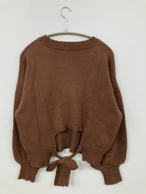 CIAOPANIC/チャオパニック/ニット/セーター/トップス/ブラウン/M