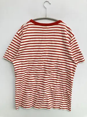 coen/コーエン/Tシャツ/カットソー/トップス/レッド/LARGE