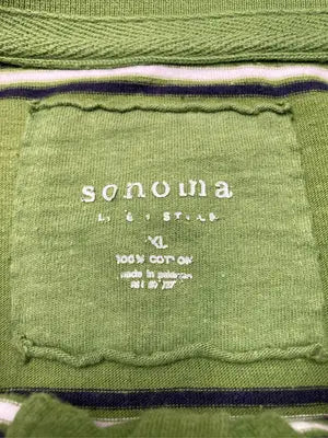 SONOMA/ソノマ/ポロシャツ/トップス/グリーン/XL