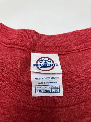DELTA/デルタ/Tシャツ/カットソー/トップス/レッド/2XL