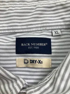 BACK NUMBER/バックナンバー/ビジネスシャツ/トップス/グレー/XL
