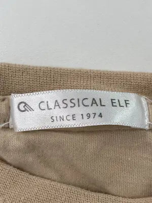 CLASSICAL ELF/クラシカルエルフ/Tシャツ/カットソー/トップス/ベージュ/L