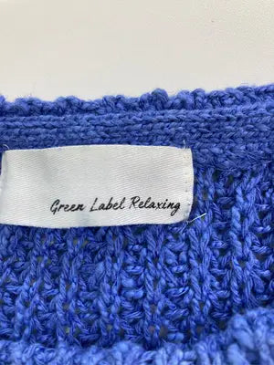 green label relaxing/グリーンレーベルリラクシング/ニット/セーター/トップス/ブルー
