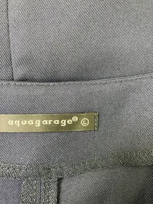 aquagarage/ノーカラージャケット/ジャケット/アウター/ネイビー