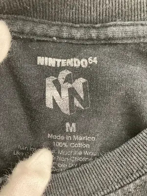 NINTENDO/Tシャツ/カットソー/トップス/ブラック/M