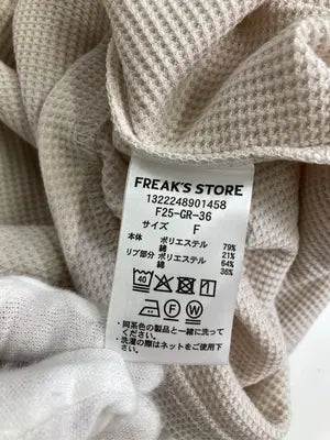 FREAK'S STORE/フリークスストア/Tシャツ/カットソー/トップス/ベージュ/F