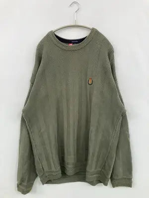 CHAPS/チャップス/ニット/セーター/トップス/グリーン/M