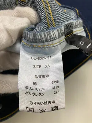 clear/クリア/デニムパンツ/パンツ/ネイビー/XS