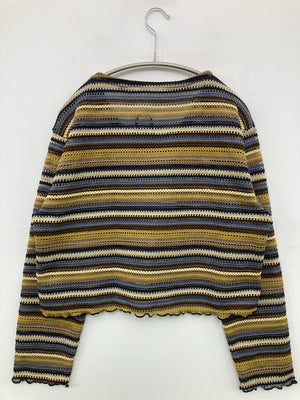 ニット/セーター/トップス/ブラウン