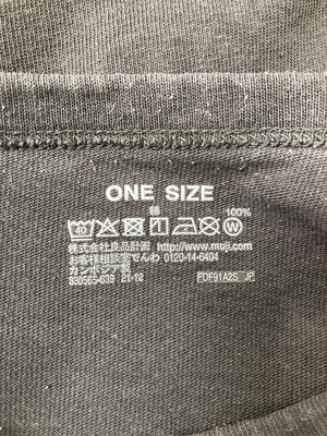 無印良品/ムジルシリョウヒン/Tシャツ/カットソー/トップス/グレー/ONE SIZE