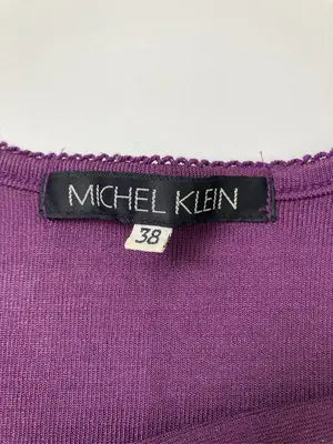 MICHEL KLEIN/ミッシェルクラン/カーディガン/ボレロ/トップス/パープル/38