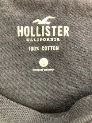 HOLLISTER/ホリスター/Tシャツ/カットソー/トップス/ブラック/L