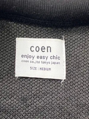 coen/コーエン/カーディガン/ボレロ/トップス/ブラック/MEDIUM