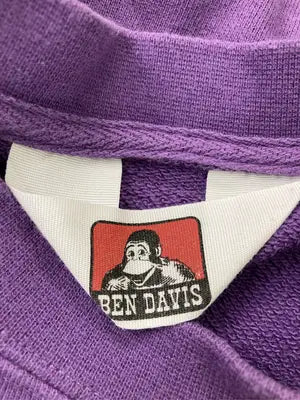 BEN DAVIS/ベンデイビス/スウェット/トップス/パープル/M