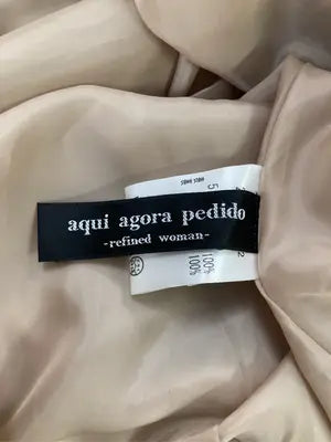 aqui agora pedido/ワンピース/ワンピース/ドレス/ゴールド/2