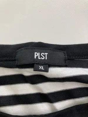 PLST/プラステ/Tシャツ/カットソー/トップス/ブラック/XL